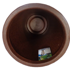 Vaso Conico Polietileno Aldora 56 Café