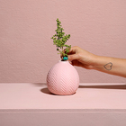 Vaso Cr Denmark 13,5x13,5x13,5 Rosa