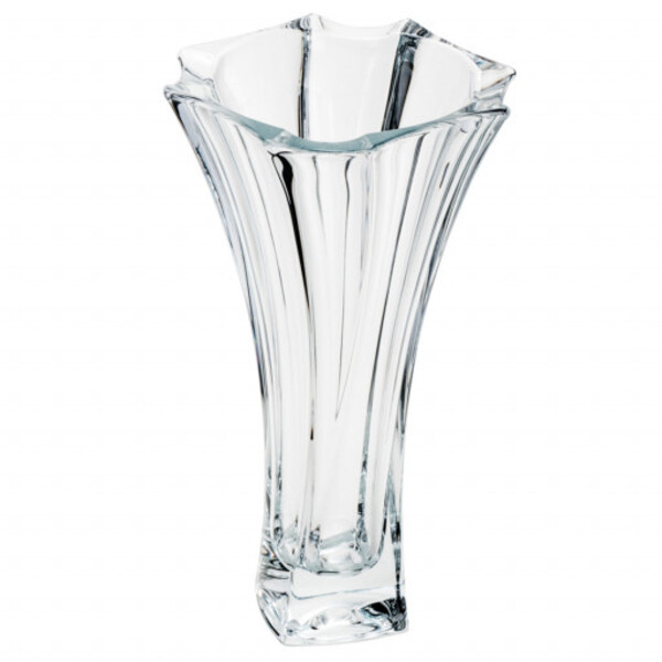 Vaso Cristal Bohemia 26.5 Cm Arranjo Centro De Mesa
