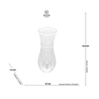 Vaso Cristal Lys 6x15cm