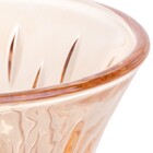 Vaso Cristal Lys Ambar Rojemac
