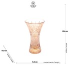 Vaso Cristal Lys Ambar Rojemac