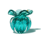 Vaso Cristal Murano Decorativo 14 Cm Cm Artesanal Torcello Ve