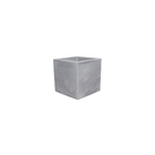 Vaso Cubo 20x20cm Antique Cimento Vasart
