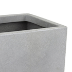 Vaso Cubo 30x30cm Antique Cimento Vasart