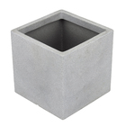 Vaso Cubo 30x30cm Antique Cimento Vasart