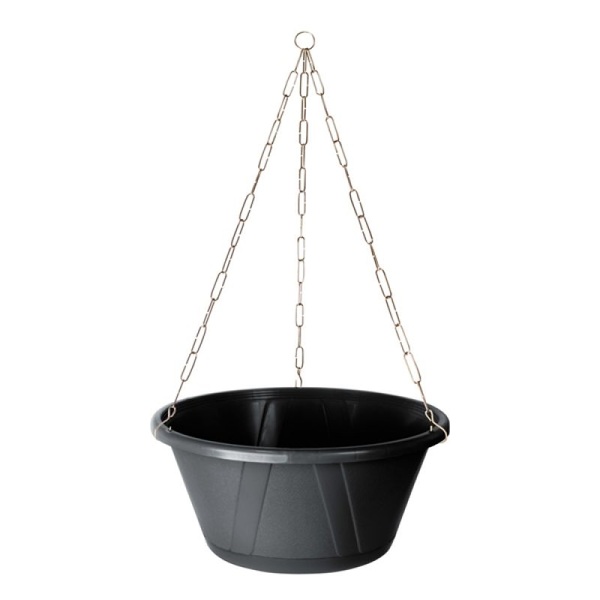 Vaso Cuia Nobre Kit Com Corrente E Prato Preto Nutriplan