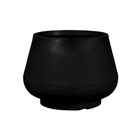 Vaso Cumbuca  50x40cm Preto