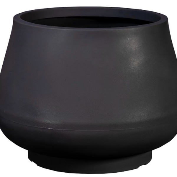 Vaso Cumbuca Bojuda G - Cinza Claro - Vasap