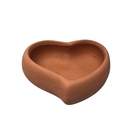 Vaso De Barro Cerâmica Coração Dec154