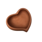 Vaso De Barro Cerâmica Coração Dec154