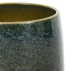 Vaso de Cerâmica Bretagne Musgo 13x15cm Ts Brasil