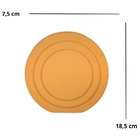 Vaso De Cerâmica Decorativo Para Flores Amarelo Baltika P 14