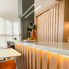 Vaso De Cerâmica Decorativo Para Flores Laranja Terra G 30 Cm