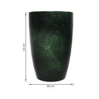 Vaso de Cerâmica Liv Preto Marmore 42x28cm Ts Brasil