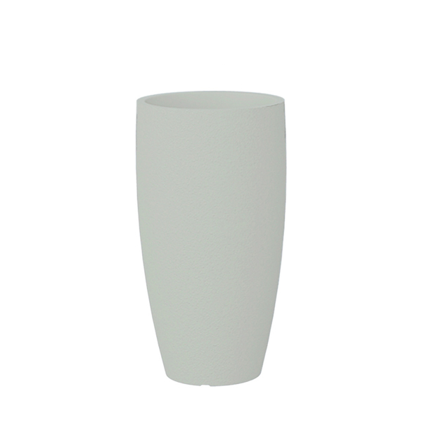 Vaso de Chão Alto em Plástico 61,5x33cm Macchiato Slim Japi