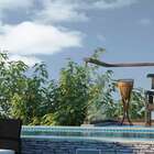 Vaso De Chão Atenas Com Suporte Ii Ratam