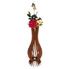 Vaso De Chão Decorativo Grande Ana Maria Mdf Marrom 75x23cm