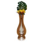 Vaso De Chão Decorativo Grande Ana Maria Mdf Mdf Cru 60x18cm