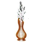 Vaso De Chão Decorativo Grande Ana Maria Mdf Mdf Cru 75x23cm