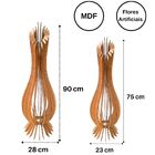 Vaso De Chão Decorativo Grande Ana Maria Mdf Mdf Cru Kit Com