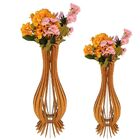 Vaso De Chão Decorativo Grande Ana Maria Mdf Mdf Cru Kit Com