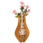 Vaso De Chão Decorativo Grande Andromeda Mdf Mdf Cru 70x25cm