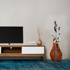 Vaso De Chão Decorativo Grande Andromeda Mdf Mdf Cru Kit Com