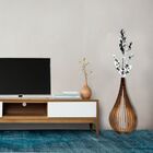 Vaso De Chão Decorativo Grande Capadócia Mdf Mdf Cru Kit Com