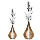 Vaso De Chão Decorativo Grande Capadócia Mdf Mdf Cru Kit Com