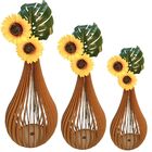 Vaso De Chão Decorativo Grande Capadócia Mdf Mdf Cru Kit Com