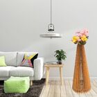 Vaso De Chão Decorativo Grande Ipanema Mdf Mdf Cru