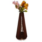 Vaso De Chão Decorativo Grande Ipanema Mdf Preto