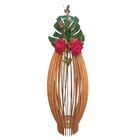 Vaso De Chão Decorativo Grande Magnólia Mdf Mdf Cru