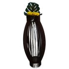 Vaso De Chão Decorativo Grande Magnólia Mdf Preto