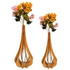 Vaso De Chão Decorativo Grande Mdf Ibiza Mdf Cru 75x37cm E 60