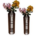 Vaso De Chão Decorativo Grande Mdf Penedo Preto Kit Com 2 - 9