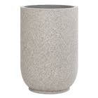 Vaso de Chão Extra Grande  em Resina 59x35cm com prato Granito 7890 Garden