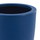 Vaso de Chão Extra Grande em Plástico 51x29cm Azul Macaúba Linha Vietnamita Vasap