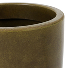 Vaso de Chão Extra Grande em Plástico 53x30cm Capuccino Verona Vasart