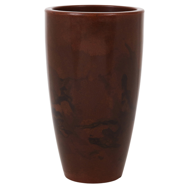 Vaso de Chão Extra Grande em Plástico 53x30cm Rusty Verona Vasart
