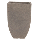 Vaso de Chão Extra Grande em Plástico 55x38cm Granito Malta Naterial