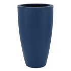 Vaso de Chão Extra Grande em Plástico 67x39cm Azul Macaúba Linha Vietnamita Vasap