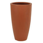 Vaso de Chão Extra Grande em Plástico 68x39cm Terracota Linha Vietnamita Vasap