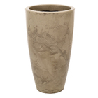Vaso de Chão Extra Grande em Plástico 70x40cm Camurça Verona Vasart