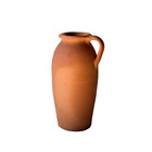 Vaso de Chão Grande Cerâmica Moderno 42x12,5 Terracota