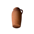Vaso de Chão Grande Cerâmica Moderno 42x12,5 Terracota