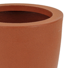 Vaso de Chão Grande em Plástico 31x24cm Terracota Linha Vietnamita Vasap