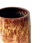 Vaso de Chão Jumbo (acima de 71cm) Cerâmica Moderno 70x47 Pérola