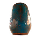 Vaso de Chão Jumbo (acima de 71cm) Cerâmica Moderno 80x51 Azul Petróleo